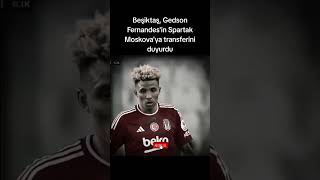 Beşiktaş, Gedson Fernandesin Spartak Moskovaya Transferini Duyurdu