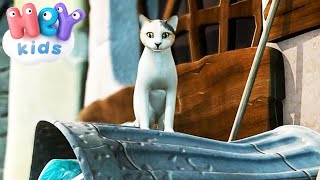 Kedi Kedicik Şarkısı Bebek Şarkıları - Heykids Türkçe