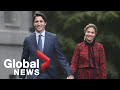 Coronavirus outbreak: Prime Minister Justin Trudeau and wife ...