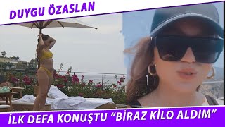 DUYGU ÖZASLAN SARI BİKİNİLİ SELÜLİTLİ FOTOĞRAFLARI İLE İLGİLİ AÇIKLAMA YAPTI!