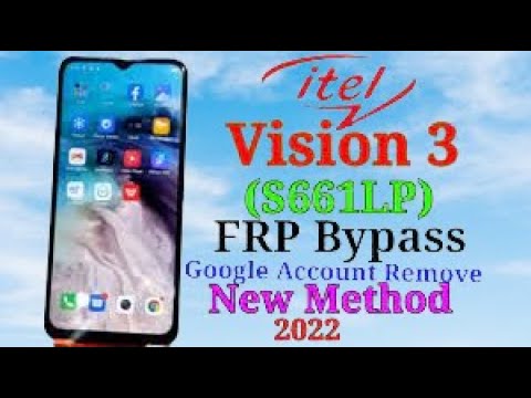 Itel Vision 3 (S661LP) FRP Bypass Android 11 Update New Itel Vision 3 (S661LP) FRP Bypass Android 11 Update New