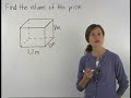 Volume of a Prism - YourTeacher.com - Math Help