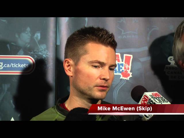 Draw 2 Media Scrum - 2013 Tim Hortons Roar of the Rings