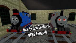 How To Find Timothy In Btwf Exploring Sodor