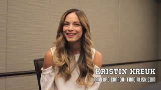Interview Kristin Kreuk - Fan Expo Canada 2017