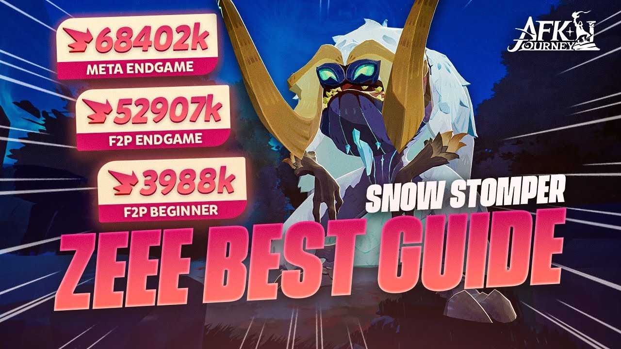 Zeee Best Dream Realm Guide – Snow Stomper 【AFK Journey】 Zeee Best Dream Realm Guide – Snow Stomper 【AFK Journey】