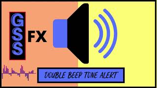 Double Beep Tone Alert - Sound Effect Hd No Copyright Sound
