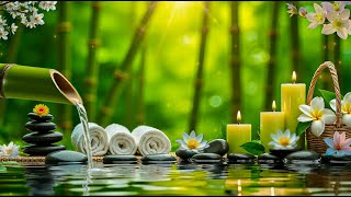 Sleep Music With Bamboo Water Sound Calming Music For Stress, Spa & Yoga