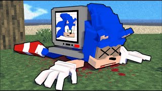 Sonic killed by extra life monitor but... - Minecraft Animation - Animated