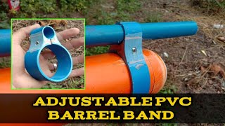 How To Make Adjustable Pvc Barrel Band For Pvc Toygunpcp Airgun