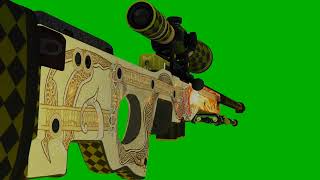 Green Screen Machine Gun Sniper Gun Video Effects