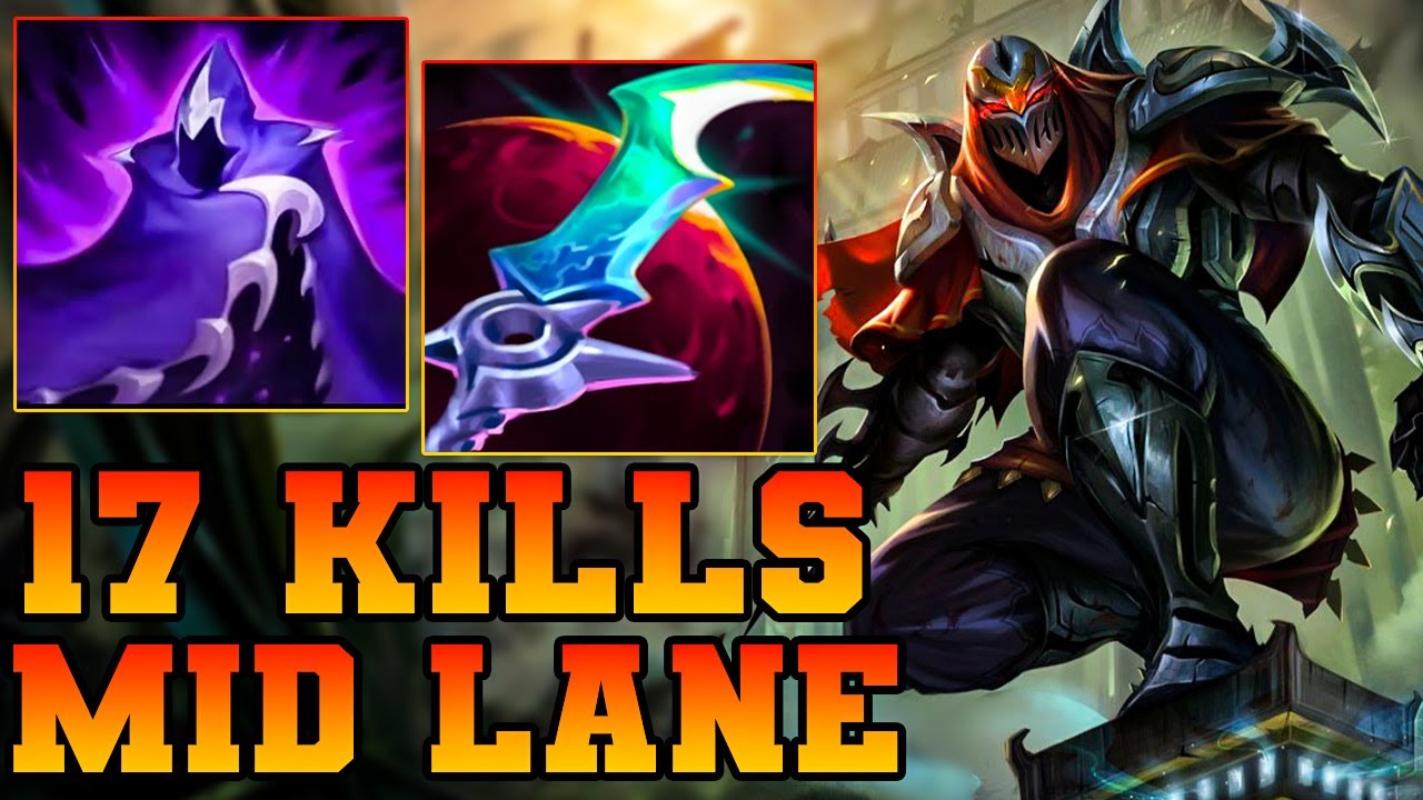 17 Kills Zed Guide LOL Mid S14 ! Zed Gameplay S14 Build 17 Kills Zed Guide LOL Mid S14 ! Zed Gameplay S14 Build