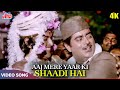 BEST Wedding Song - Aaj Mere Yaar Ki Shaadi Hai 4K - Mohammed Rafi - Shatrughan Sinha-Aadmi Sadak Ka