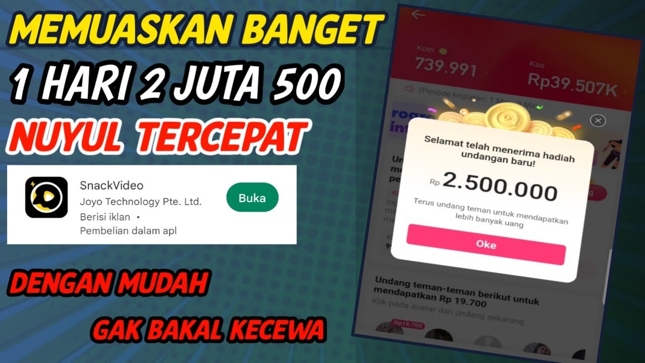 NUYUL SNACK VIDEO CHEATING NEW VERSION DIRECTLY BECOME COINS NUYUL SNACK VIDEO CHEATING NEW VERSION DIRECTLY BECOME COINS