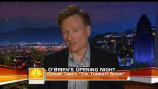 Conan O’Brien debutó como anfitrión de The Tonight Show