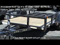 2014 Novae Sure-Trac 6' x 10' Utility Trailer Tube Top 3K fo