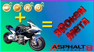 Vip15 Buff Kawasaki Ninja H2R Airborne Anniversary Edition - Asphalt 8 Multiplayer