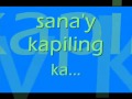 Sana'y Kapiling Ka Lyrics by Jolina Magdangal   YouTube