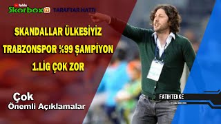 Trabzonspor %99 - Bursaspor Çok Zor,Samsunspor, Kocaeli̇spor Ve Eyüpspor Hayal Kirikliği.