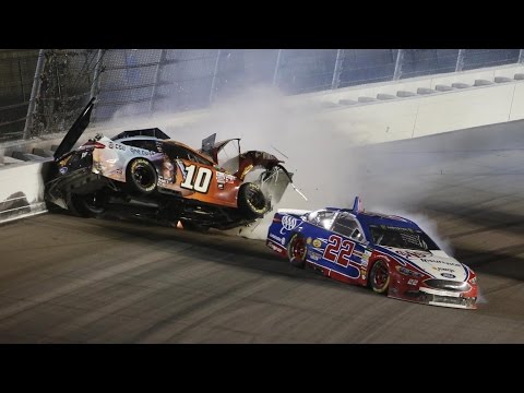 ‪Danica Patrick's Hardest NASCAR Hits Throughout the Years