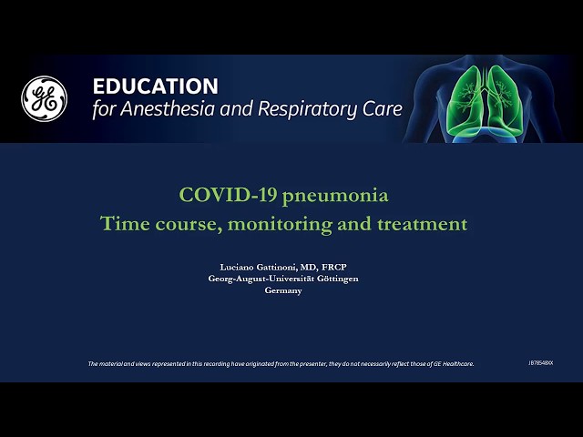 Watch COVID-19: Global Disease Dynamics and Hands-on Treatment Best Practices on YouTube.