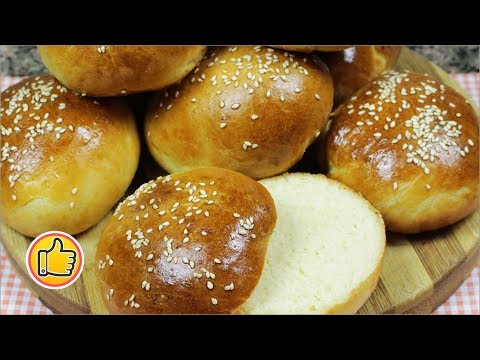 Булочки для гамбургеров в домашних условиях Булочки для гамбургеров в домашних условиях