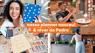 NOSSO PLANNER NASCEU, ANIERVÁRIO DO MEU IRMÃO E COMPRINHAS | JULIANA LOUISE