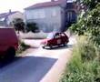 Fiat 126 Bis drifting