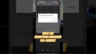 Input The Encryption Pword Hik-Connect