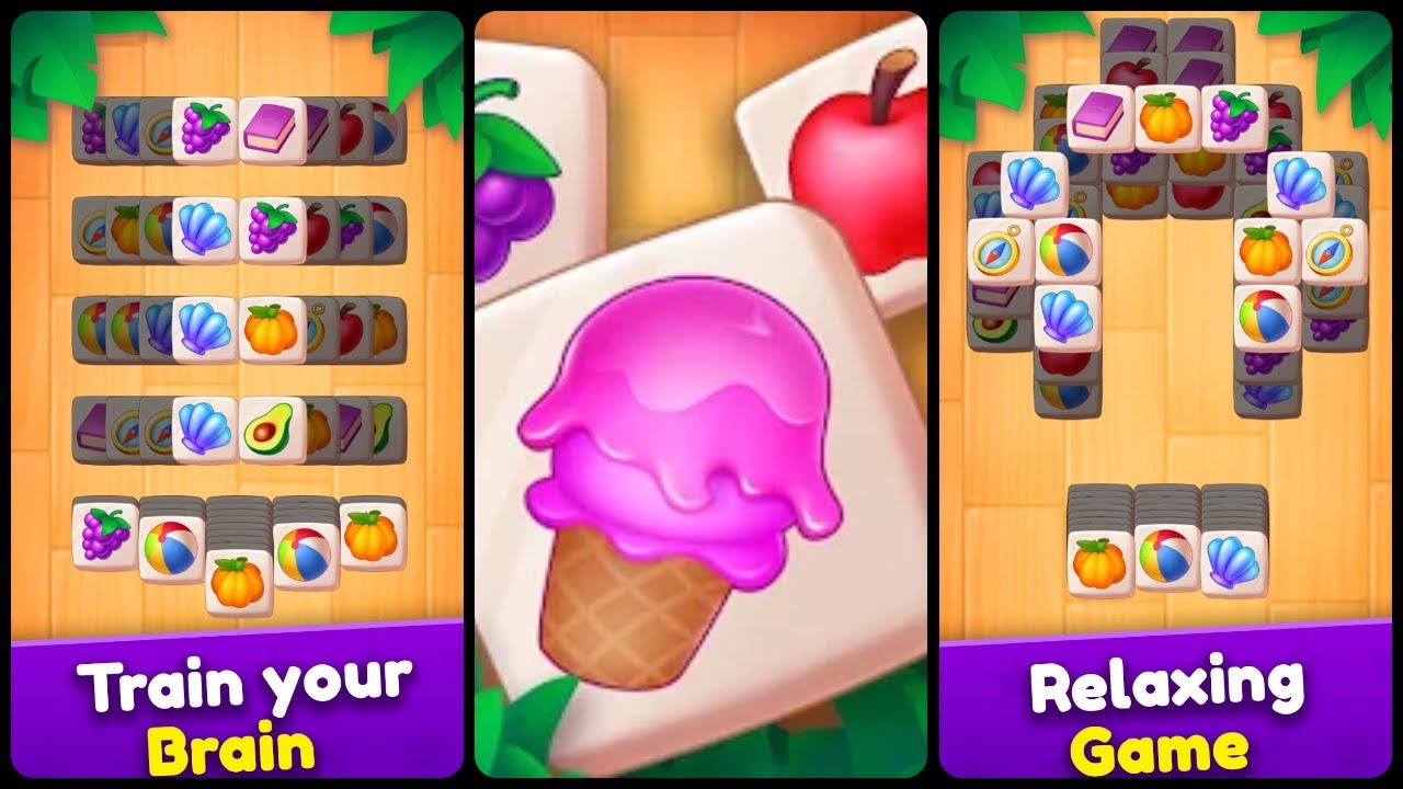Tile Match Mobile Game | Gameplay Android & Apk Tile Match Mobile Game | Gameplay Android & Apk
