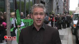 Action de désobéissance civile d’Extinction Rebellion – Patrick Bonin Partie 1