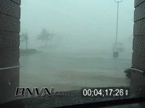 8/13/2004 Hurricane Charley Video Part 6, Second Half Of The Eye Wall, Punta Gorda FL