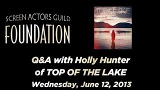 Conversations With Holly Hunter Of Top Of The Lake