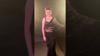 Pallavi Sharma Y Look In Black Saree