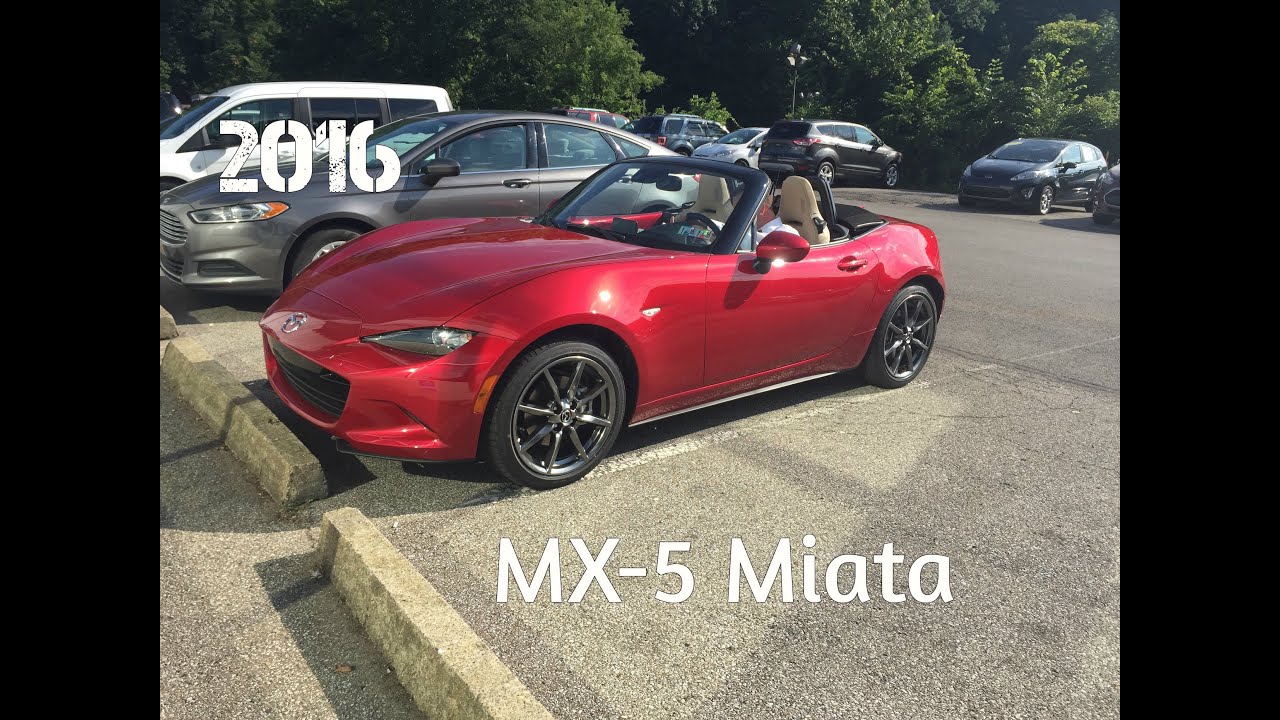 2016 Mazda MX-5 Miata Grand Touring Review - YouTube