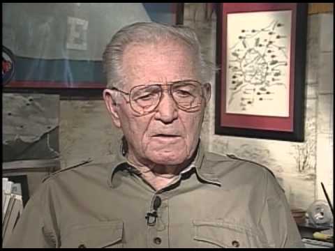 Rep. John Payne reflects on World War II with Maj. Dick Winters.