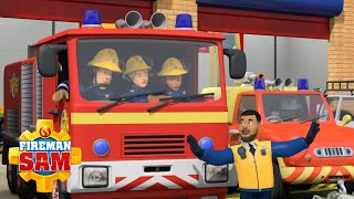 Fireman Sam Fire Truck and Police Rescue! | Fireman Sam 1 hour compilation | Saf