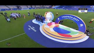 Champion Argentina In Copa Amrica 2021, Congratulation