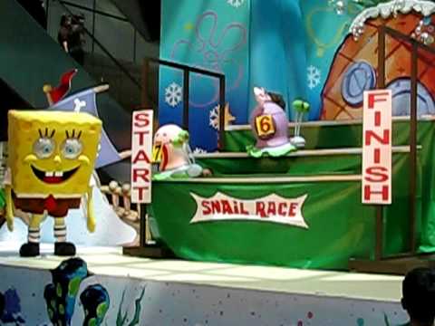 spongebob performance at suntec pt 3 the great snail spongebob squarepants christmas full episode
