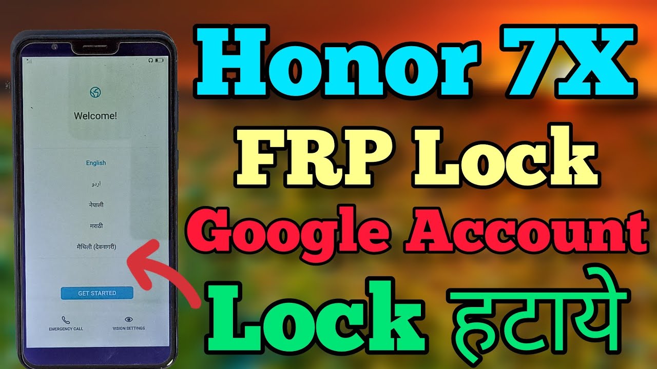 Honor 7X Frp Bypass || Android 9.1.0 || Google Account Honor 7X Frp Bypass || Android 9.1.0 || Google Account