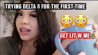 Trying Delta 8 Thc For The First Time Ft. Serene Tree