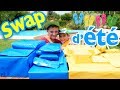 SWAP DE VACANCES D'ÉTÉ entre Frères ! - Partie 1/2