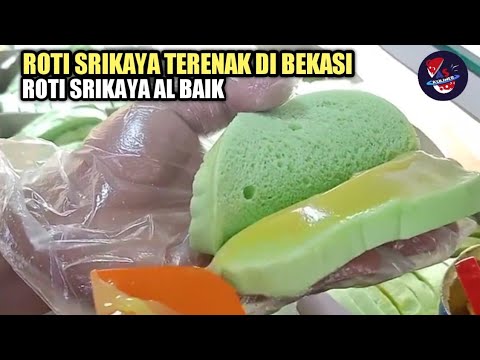Roti Srikaya Pontianak Viral di Bekasi. Enak dan Murah Cuma Rp, 4000 | Indonesia Street Food |