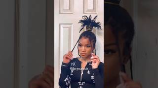 Loc Styles On Short Locs