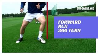 Ankle Rehabilitation 360 Run | Blackburn Rovers | Empowerband Football Ankle Support