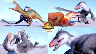 Utahraptor All Perfect Animations & Interactions Juric World Evolution 2 - Dromaeosauridae