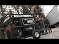 NorthStar Portable Generator - 15,000 Surge Watts, Powered by Honda Engine