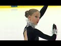 ISU 2014 Jr Grand Prix Tallinn Ladies Short Program Maria SOTSKOVA RUS