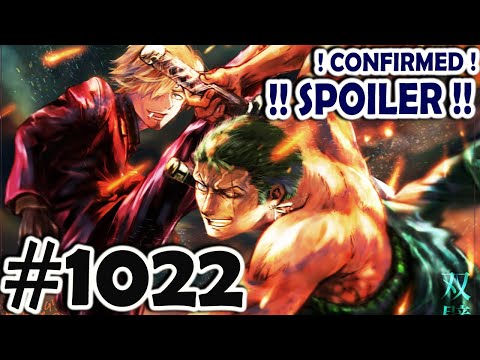 One Piece 1022: ETO Na! Zoro's Declaration! Zoro Sanji Vs King Queen