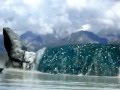 Flipping Iceberg in New Zealand - Tasman glacier